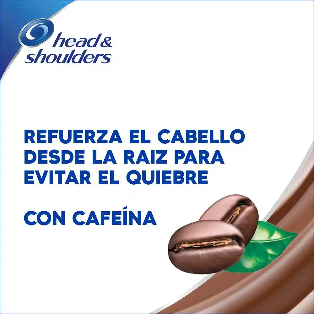 Head & Shoulders Shampoo Protección Caída con Cafeína