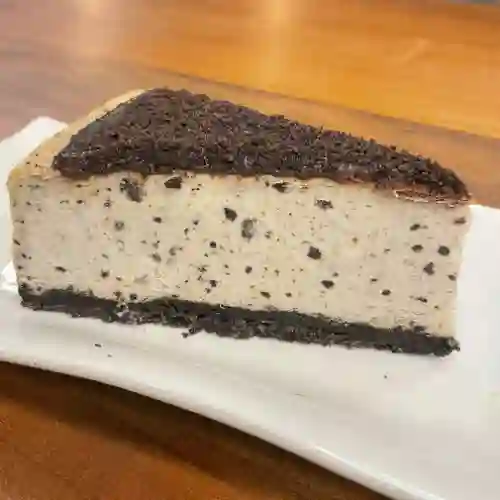 Porción de Cheesecake de Oreo