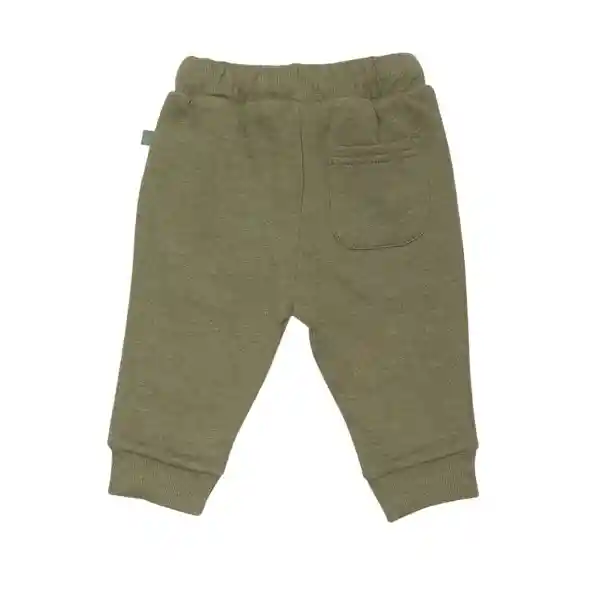 Pantalón Buzo Bebe Niño Verde Pillin 3 M