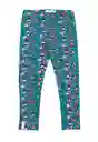 Leggins Kids Rapport Arctic 305 Niña Verde Talla 2 Años Ficcus