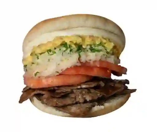 Churrasco Completo Familiar Caja Papas Fritas