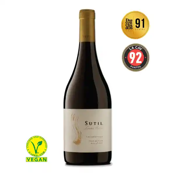 Sutil Vino Limited Release Chardonnay 13.5
