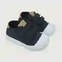 Zapatillas Urbana Velcro Doble Niño Azul Talla 21 Opaline