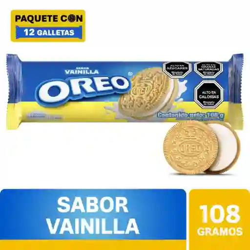 Oreo Galleta Sabor a Vainilla