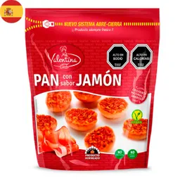 Pan Tostado Valentina Jamn y Tomate Jumbo Impo