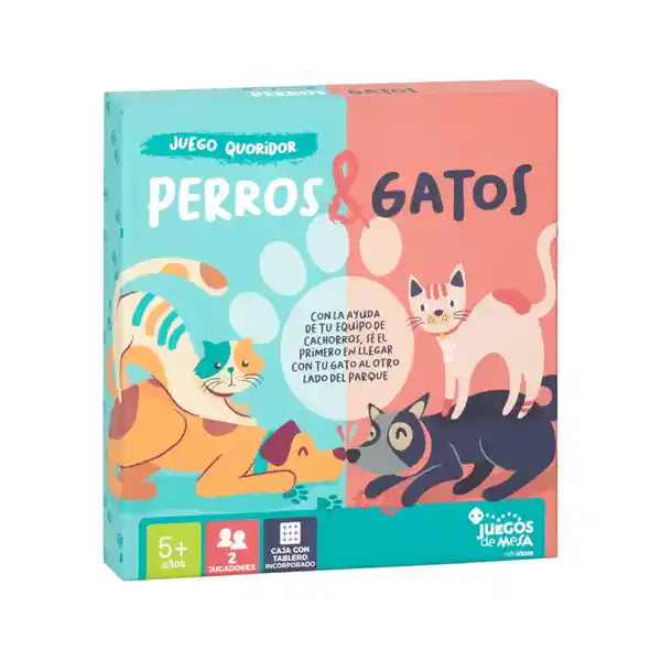 Juego de Mesa Quoridor Perros y Gatos