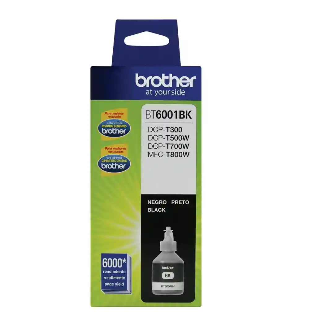 Cartridge Tinta Negro Bt6001Bk