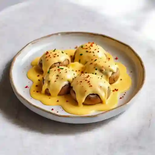 Champinon - Queso Crema - Pimenton