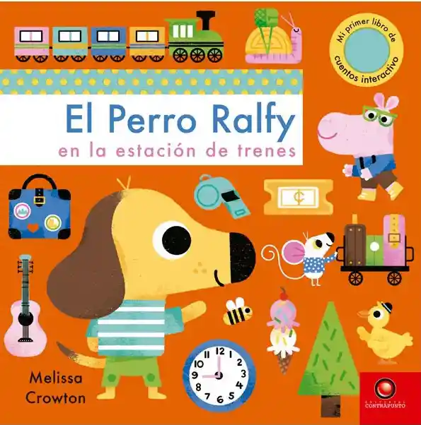 El Perro Ralfy en la Estacion de Trenes