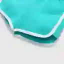 Short Bloque de Bebé Niña Turquesa Talla 24M Colloky