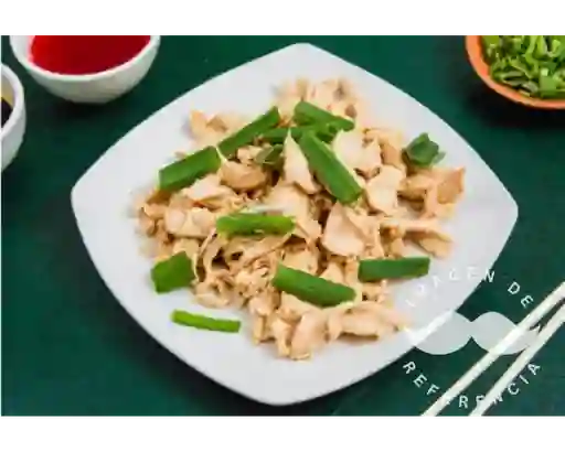 Pollo Mongoliano con Arroz