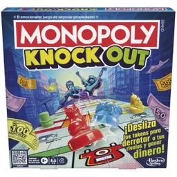 Hasbro Juego de Mesa Monopoly Knockout