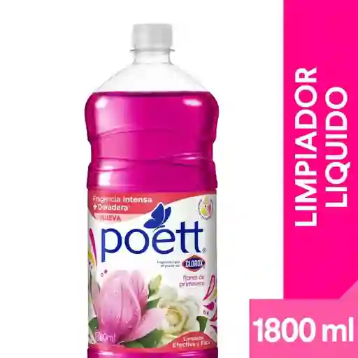 Poett Limpiador Líquido Aromatizante Flores de Primavera