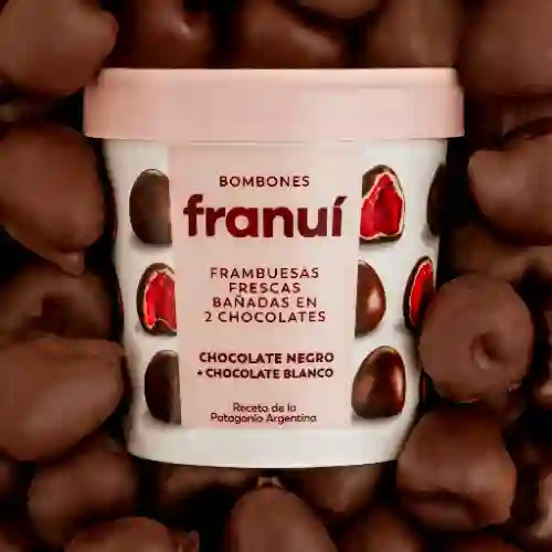 Franui Chocolate Amargo y Blanco 150 G