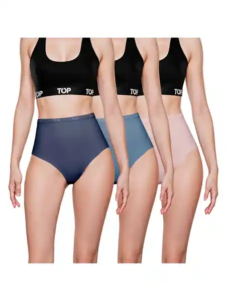 Top Calzón Maxi Mujer Surtido M M504P3C1