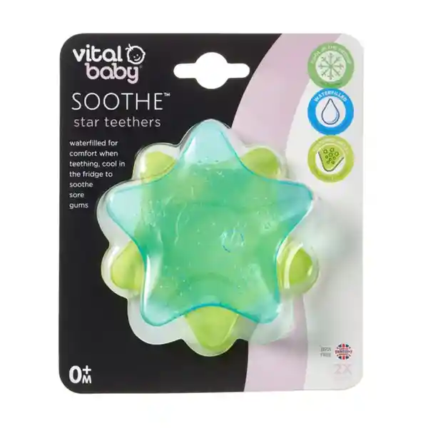 Vital Baby Mordedor Enfriables Verde-Azul