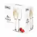 Set Copas Flauta Perception Libbey