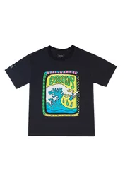 Polera Estampada Holiday Boys Grafito Talla 06 - 238