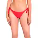 Bikini Calzón Tanga Con Amarras Rojo Talla XL Samia