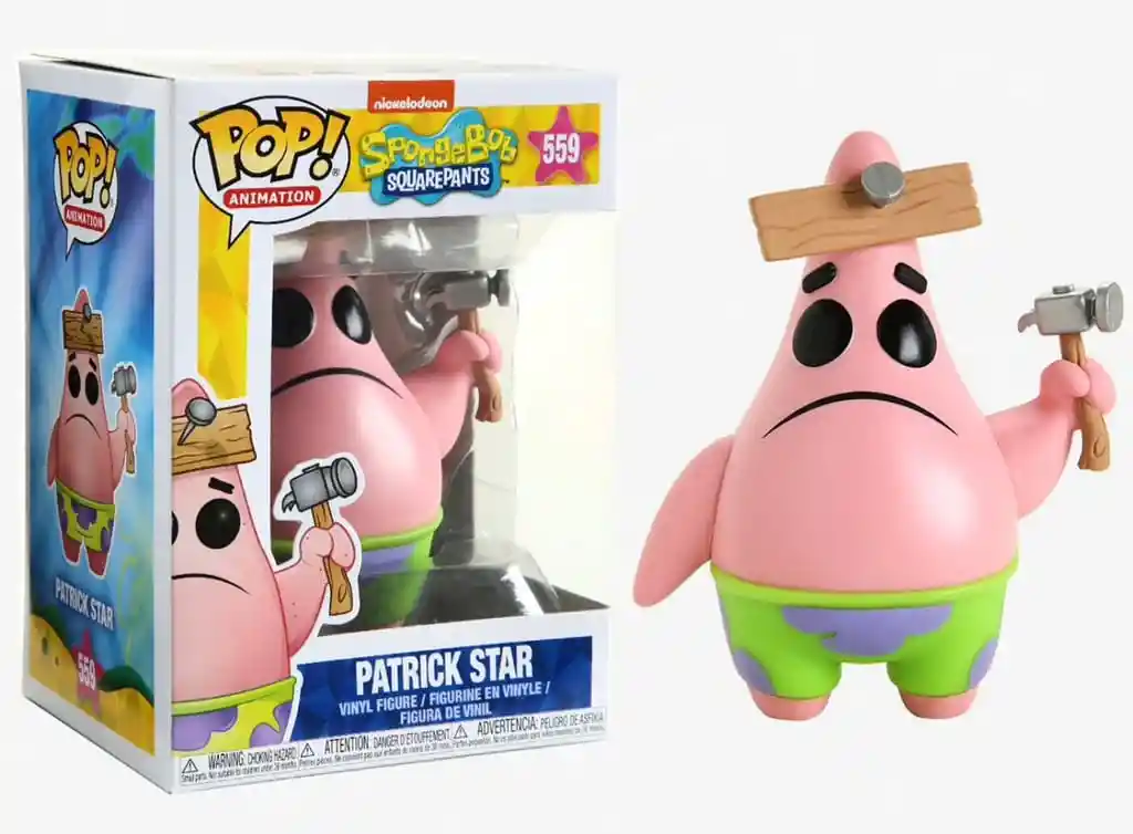 Pop! Figura Coleccionable Bob Esponja Patrick Star 559