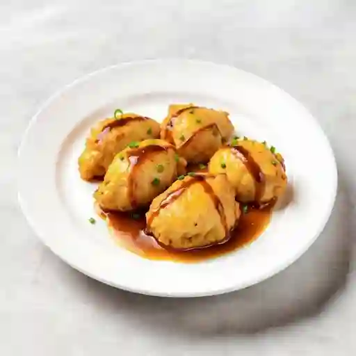 Pollo con Salsa de Ajo