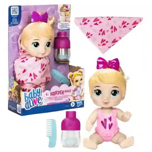 Baby Alive Muñeca Burbuja Harper