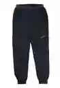 Pantalón Jogger Ficcustex 587 Niño Grafito Talla 8 Años Ficcus