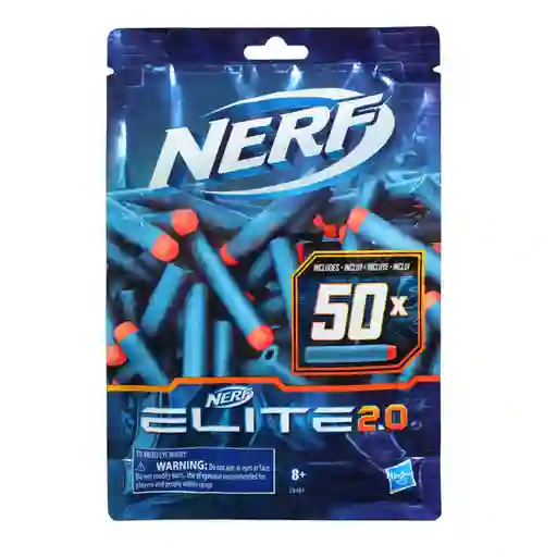 Nerf Lanzador Elite 2.0 + Repuesto Dardos