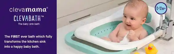 Clevamama Clevabath Bañera Para Bebés Portátil