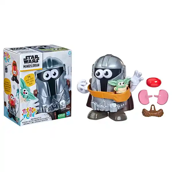 Hasbro Sr.cara De Papa Star Wars Mandalorian Y El Niño 14 Piezas
