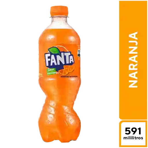 Fanta naranja 591 ml