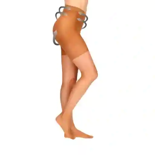 Panty Efecto up Sin Puntera Ámbar Talla 4 Caffarena