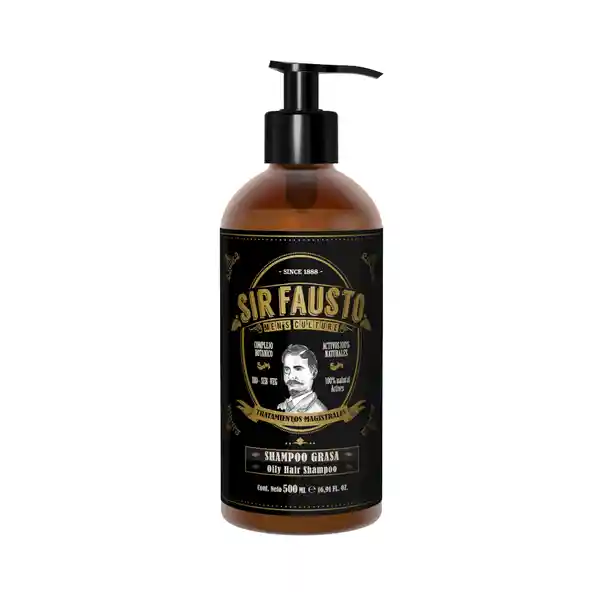 Sir Fausto Shampoo Grasa 500 mL