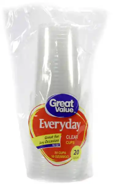 Great Value Vaso Tradicional 300 c