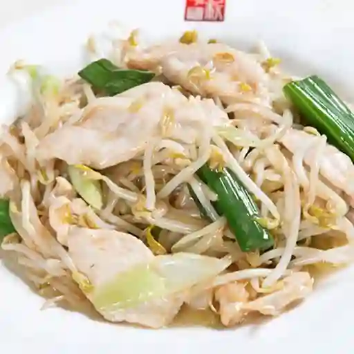 Diente de dragón con pollo