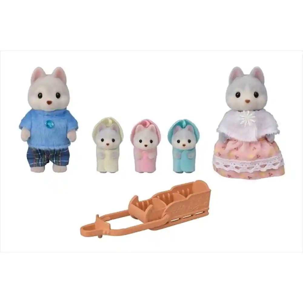 Sylvanian Families Juguete Familia Husky