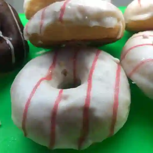  Donut Rellenas de Frambuesa