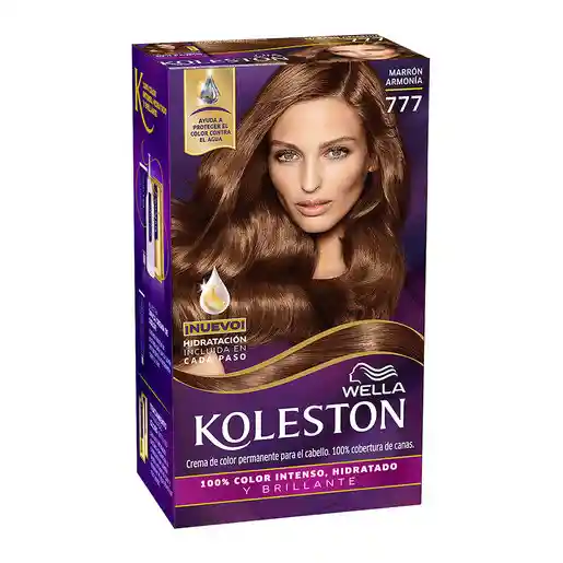 Koleston Wellacrema Color Permanente Tono 777 Marron Armonia