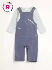 Baby Harvest Conjunto Jardin Denim 6/9 V25