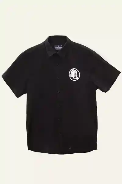 Camisa Dragón Ball Sheng Long Negra Talla L