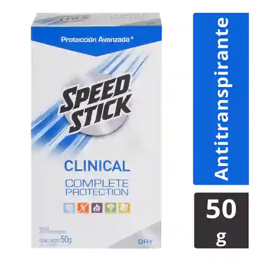 Speed Stick Desodorante Clinical Complet Dry Barra