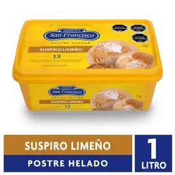 San Francisco Postre Helado Suspiro Limeño