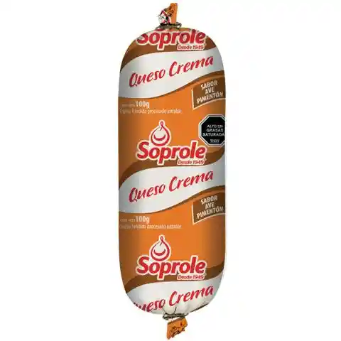 Soprole Queso Crema Sabor Ave Pimentón