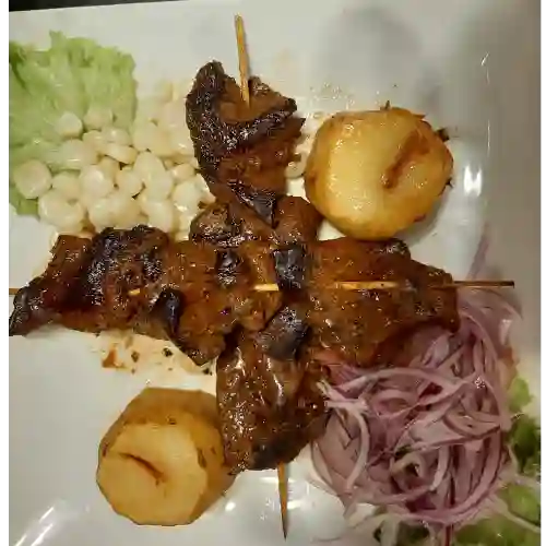 Anticucho de Corazón de Vacuno