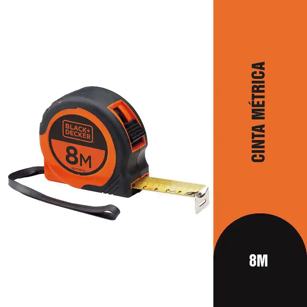 Black Decker Cinta Metrica B+d