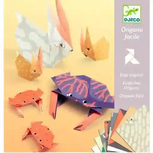 Design by Djeco Origami Familia Animal Crea Con Papeles