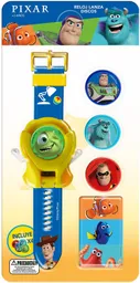 Disney Reloj Lanzador de Discos Pixar