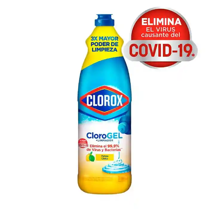 Clorox Cloro en Gel Pureza Cítrica