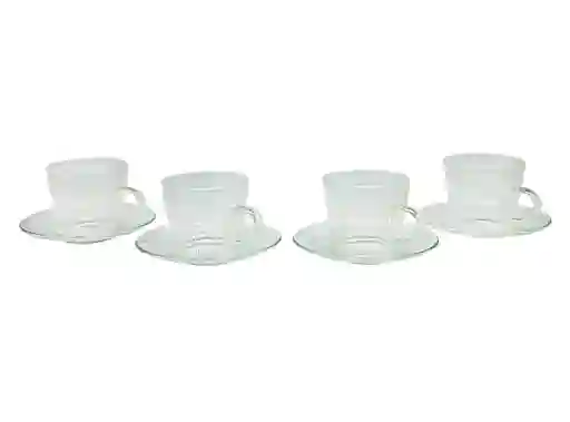 Glasso Set Taza Con Plato Espresso