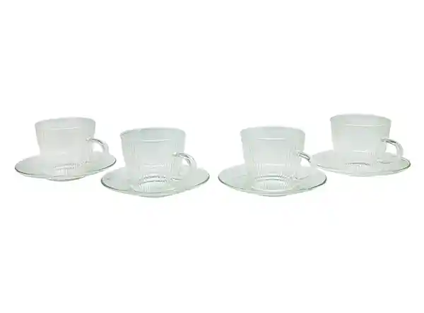 Glasso Set Taza Con Plato Espresso